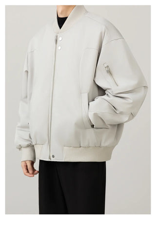baseball collar jacket