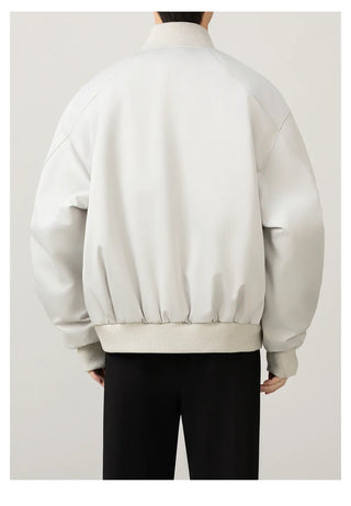 baseball collar jacket