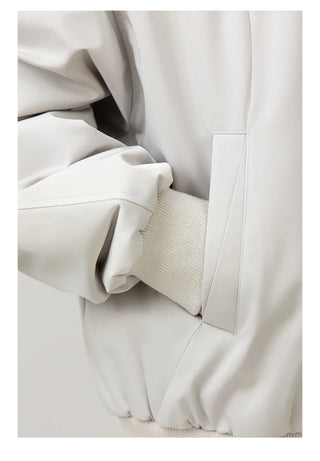 baseball collar jacket