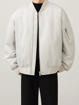 baseball collar jacket