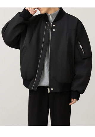 baseball collar jacket