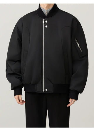 baseball collar jacket