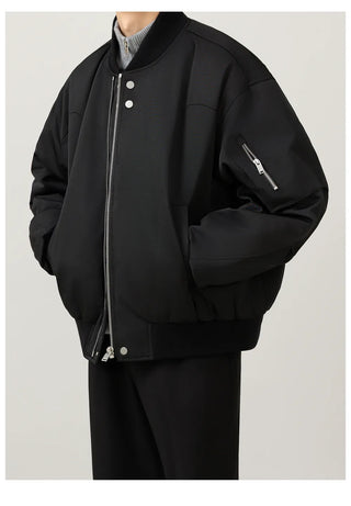 baseball collar jacket