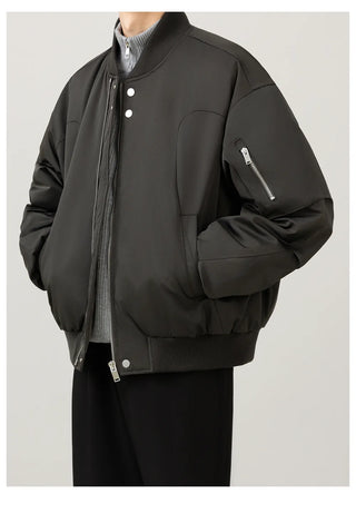 baseball collar jacket