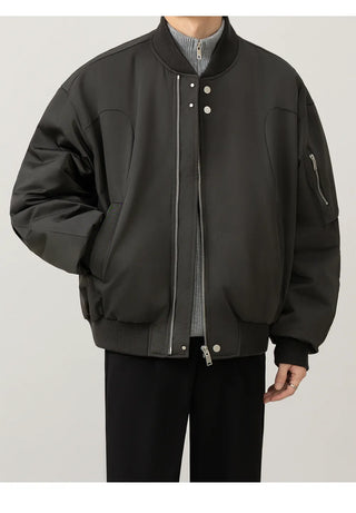 baseball collar jacket