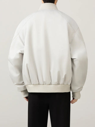 baseball collar jacket
