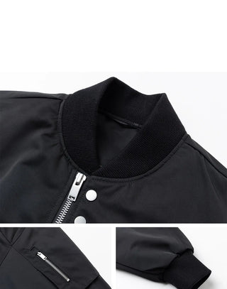 baseball collar jacket