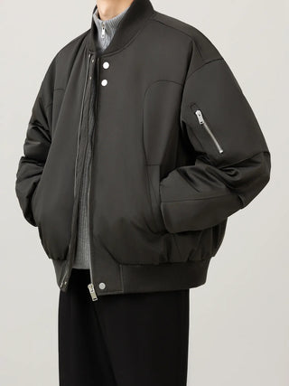baseball collar jacket
