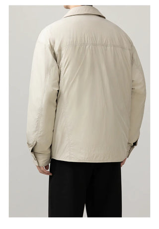 patchwork down jacket