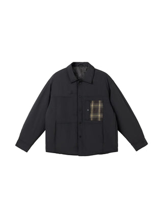 patchwork down jacket