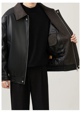 biker leather jacket