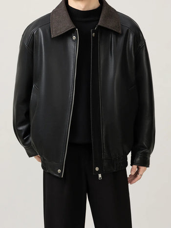 biker leather jacket