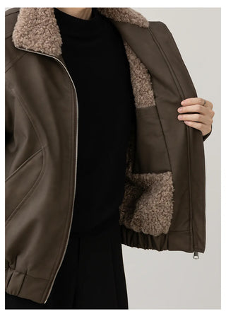 mountain collar coat