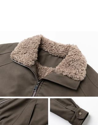 mountain collar coat