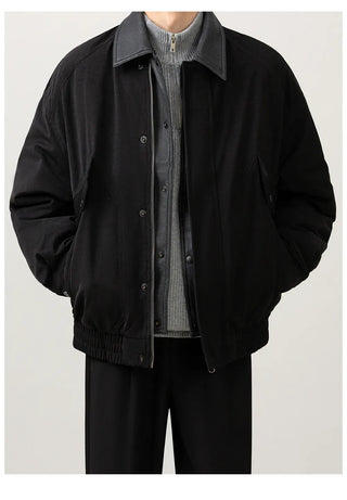 patchwork down jacket