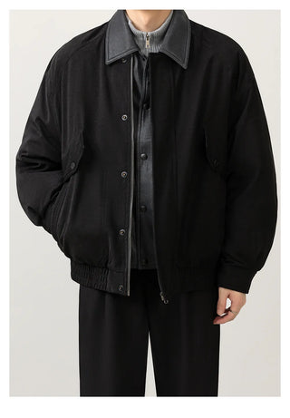 patchwork down jacket