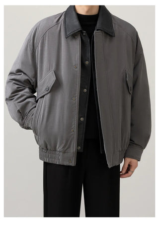 patchwork down jacket