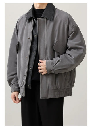 patchwork down jacket