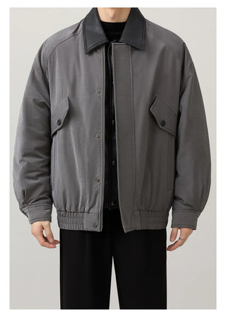 patchwork down jacket