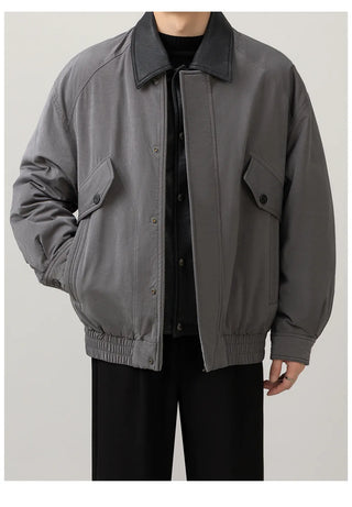 patchwork down jacket