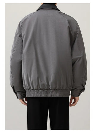 patchwork down jacket