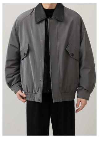 patchwork down jacket