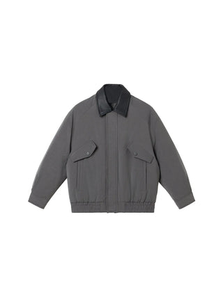 patchwork down jacket