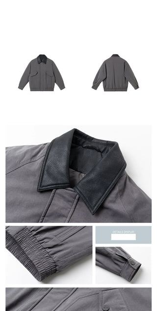 patchwork down jacket