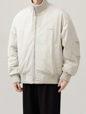 stand collar jacket