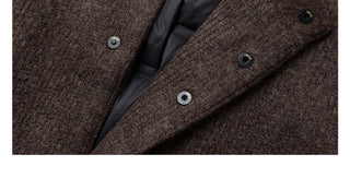 brushed short jacket