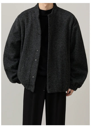 brushed short jacket