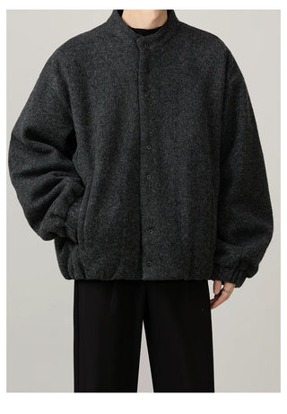 brushed short jacket