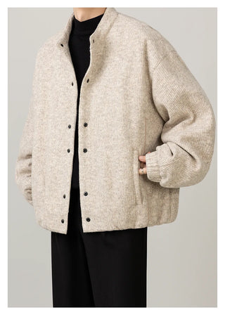 brushed short jacket