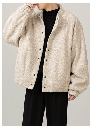 brushed short jacket