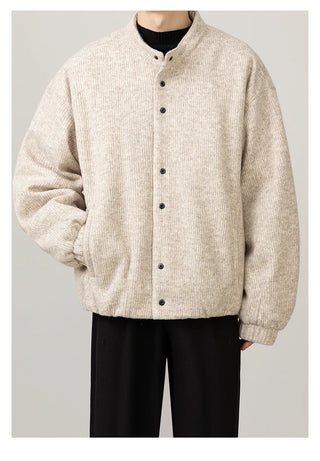 brushed short jacket