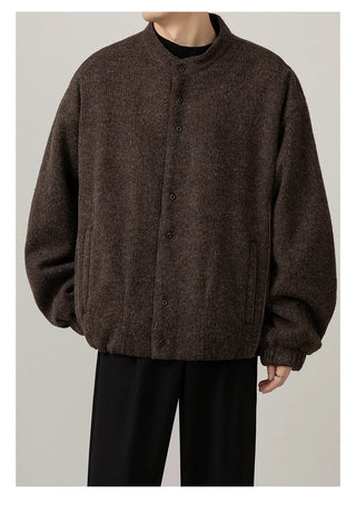 brushed short jacket