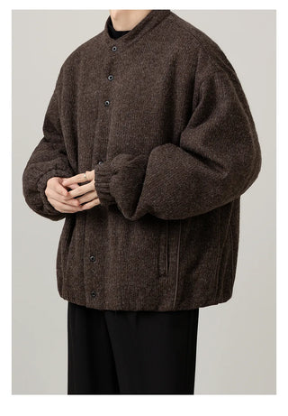 brushed short jacket