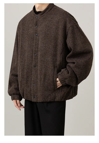 brushed short jacket