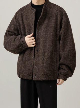 brushed short jacket