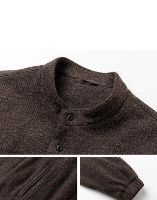 brushed short jacket