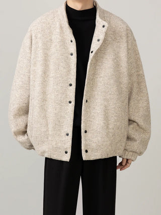 brushed short jacket