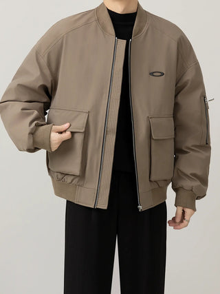 baseball collar jacket