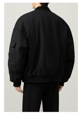 baseball collar jacket