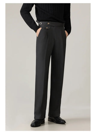 straight suit pants