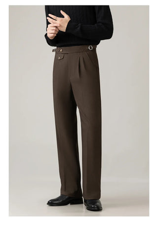 straight suit pants
