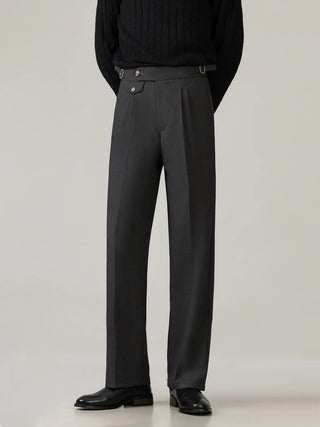 straight suit pants