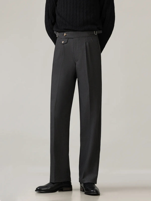 straight suit pants