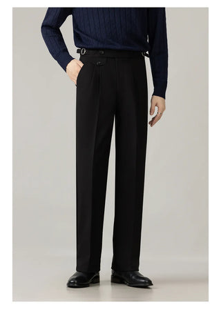 straight suit pants
