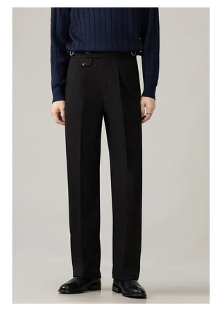 straight suit pants