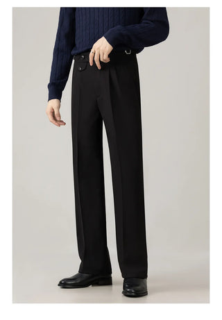 straight suit pants